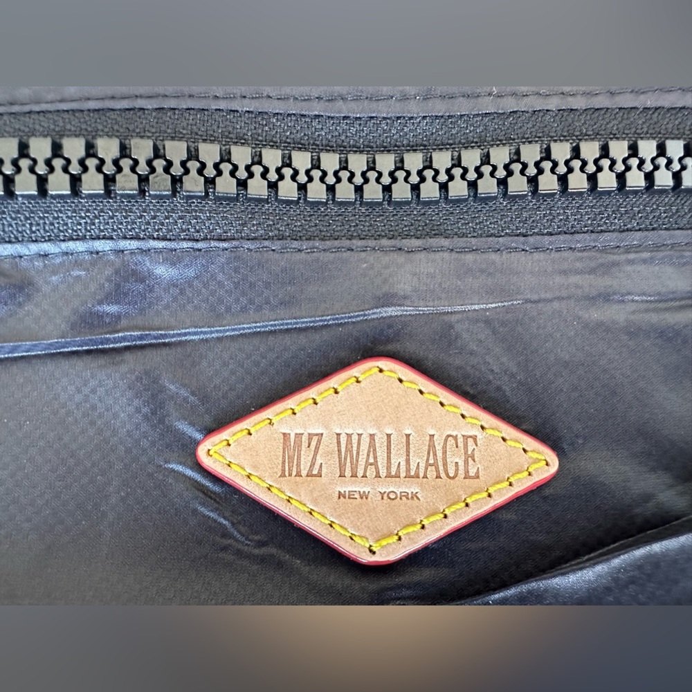 Large MZ Wallace Lightweight Zip Pouch for Accessories - Picture 5 of 5
